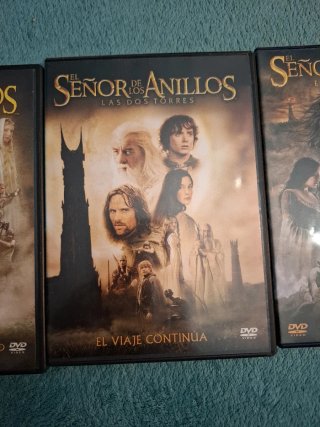 El Señor de los Anillos DVD Trilogía Completa