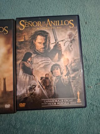 El Señor de los Anillos DVD Trilogía Completa