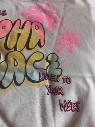 T-shirt Zara ragazza Aloha Paradise