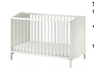 Cuna infantil con colchón