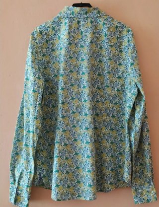 Tommy Hilfiger camisa mujer Flores Talla L