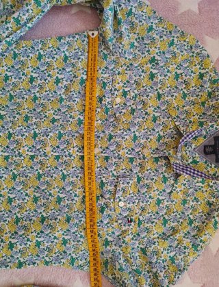 Tommy Hilfiger camisa mujer Flores Talla L