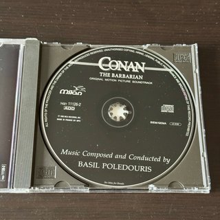 Banda Sonora Conan El Bárbaro CD Basil Poledouris