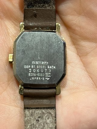 Orologio Seiko Hybrid Oro e Marrone