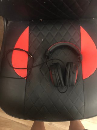 Cascos Gaming Rojos y Negros