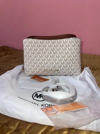 Bolso Michael Kors Beige y Marrón