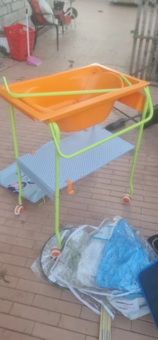 Bañera cambiador para bebé