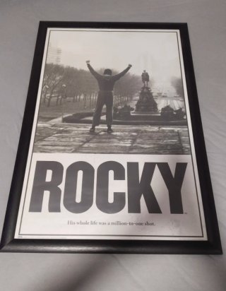 Póster Rocky 61x91.5cm con Marco
