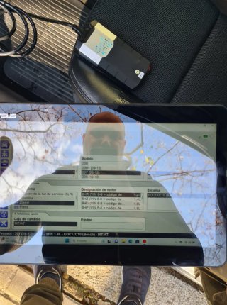 Portátil & Tablet + maquina diagnosis profesional