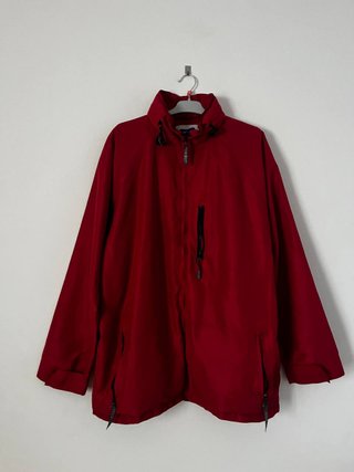 Impermeabile Rosso Uomo Taglia XL