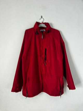 Impermeabile Rosso Uomo Taglia XL
