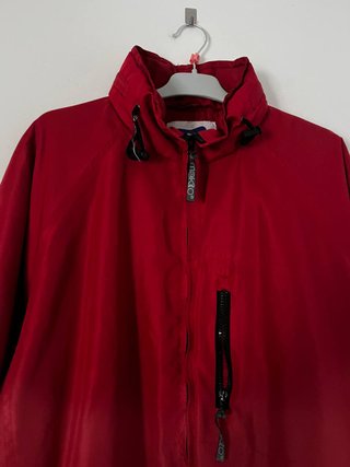 Impermeabile Rosso Uomo Taglia XL