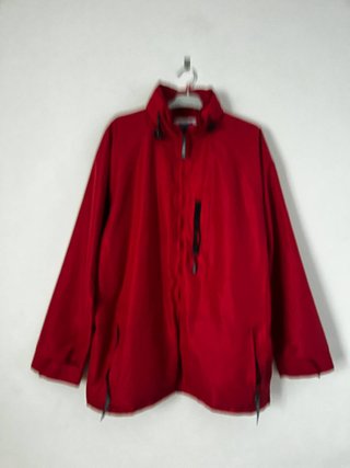 Impermeabile Rosso Uomo Taglia XL