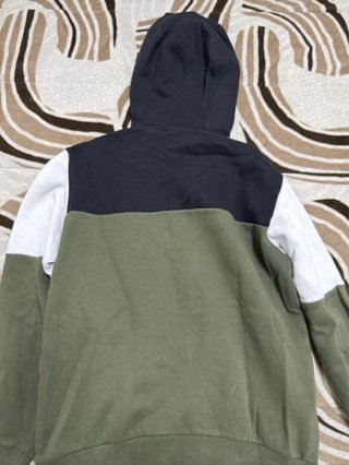 Chándal EA7 Negro y Verde Militar