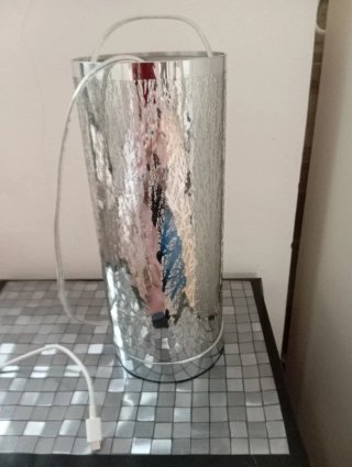 Lámpara de mesa y techo a juego dos