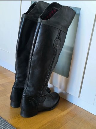Botas altas Tommy Hilfiger Talla 39 Negras