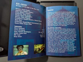 DVD Ed Gein - Crimen y Terror