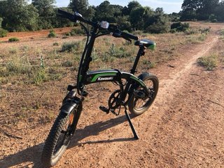 Bicicleta Eléctrica Plegable Kawasaki