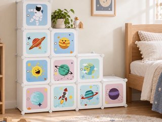 Cajas organizadoras infantiles espacio