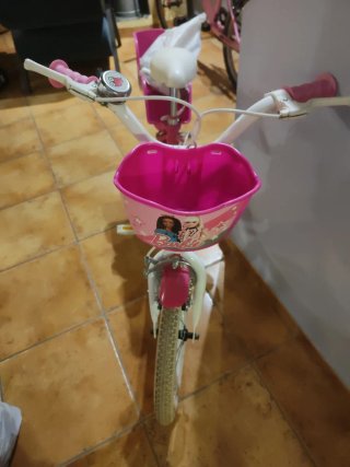 Bicicleta Niña Barbie Rosa