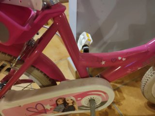 Bicicleta Niña Barbie Rosa