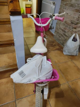 Bicicleta Niña Barbie Rosa