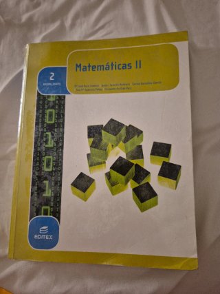 Matemáticas II, 2 Bachillerato