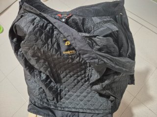 Chaqueta Garibaldi Mujer Talla M Negra + Forro