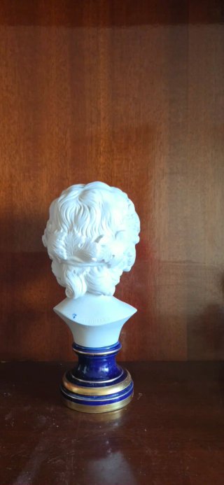 Busto Baco Niño Giromella Porcelana