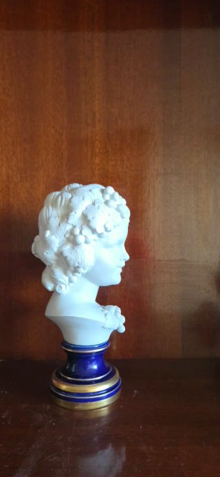Busto Baco Niño Giromella Porcelana