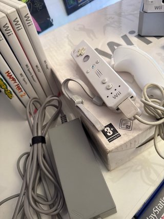 Lote Consola Nintendo Wii Blanca