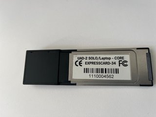 UAD SOLO Laptop DSP Accelerator Card