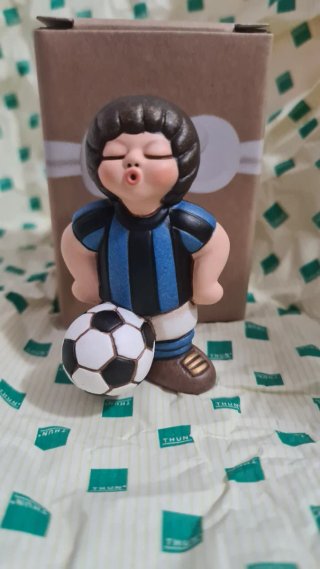Calciatore Thun nero azzurro