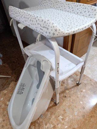 Bañera cambiador bebé Jane Flip