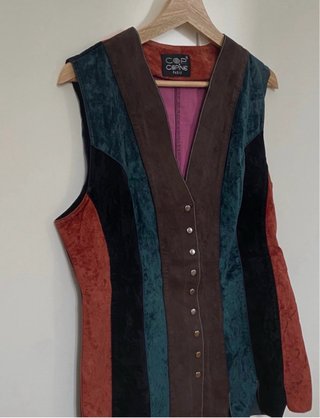 Giubbotto Vintage Cop Copine Multicolore