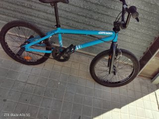 Bicicleta BMX Monty Wipe 320 Azul