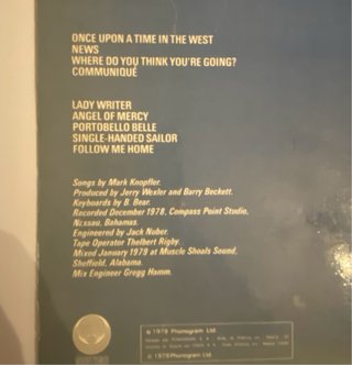 Vinilo Dire Straits Communiqué 1979