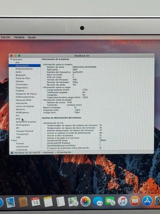 MacBook Air 2012 13 i5 4GB RAM 128GB SSD/