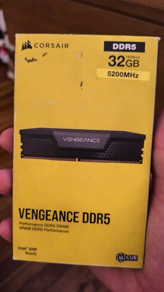 Corsair Vengeance DDR5 32GB (2x16GB) 5200MHz