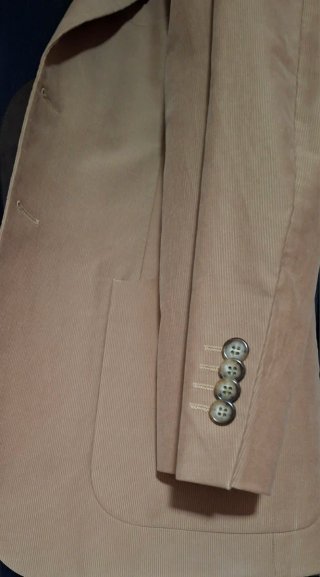 Americana beige pana