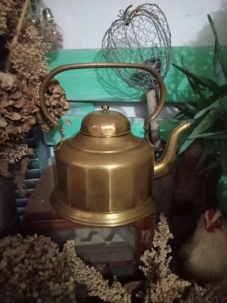 Tetera Antigua cobre Belga
