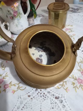 Tetera Antigua cobre Belga
