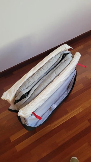 Culla da viaggio BabyBjörn Light grigio