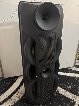 Altavoz Grande Negro para Fiestas y Camping
