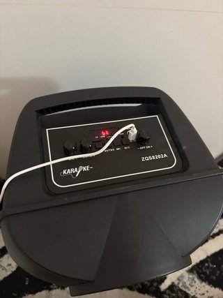 Altavoz Grande Negro para Fiestas y Camping