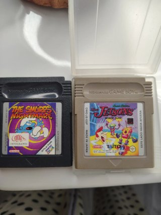 Pack 2 Juegos Game Boy Color: Smurfs y Jetsons