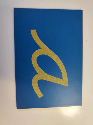 Tarjetas Letras Lija Montessori