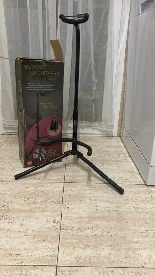 Supporto per chitarra nero