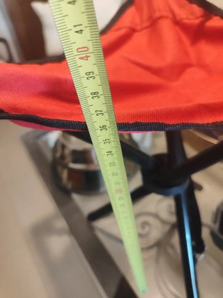 Taburete de camping plegable