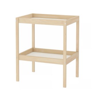 Cambiador bebé madera + colchoneta